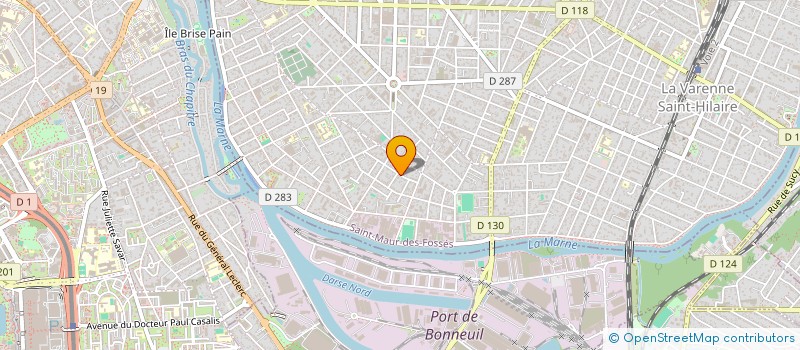 localisation de l'entreprise SCI DU 34 à SAINT-MAUR-DES-FOSSES