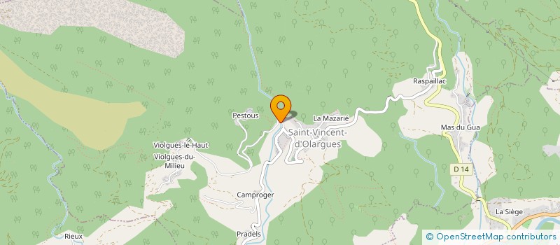 localisation de l'entreprise SCI DU 34 AVENUE DE STALINGRAD  SAINT ETIENNE D'ALBAGNAN