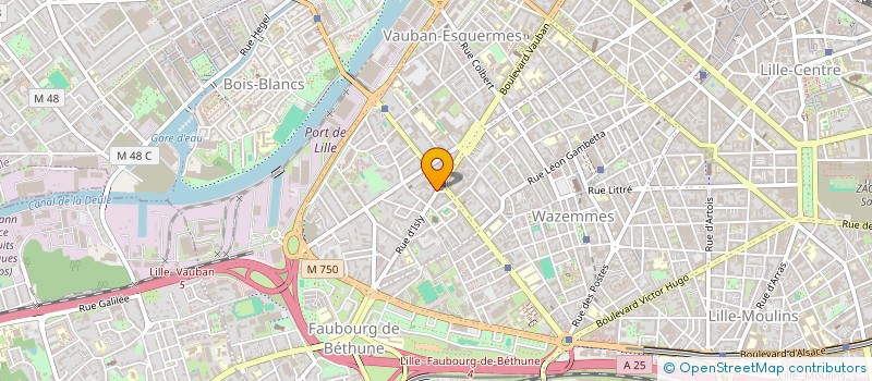localisation de l'entreprise SCI DU 34 PLACE CORMONTAIGNE à LILLE