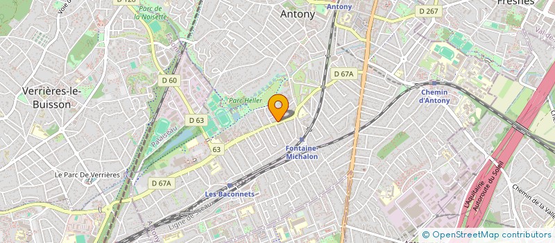 localisation de l'entreprise SCI DU 34 RUE ADOLPHE PAJEAUD à ANTONY