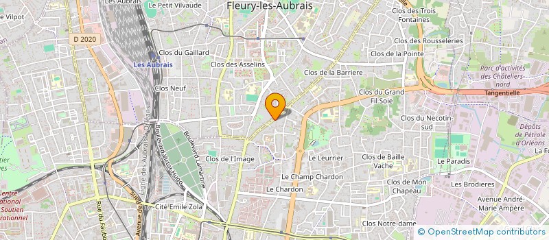 localisation de l'entreprise SCI DU 34 RUE BARRIERE ST MARC à ORLEANS