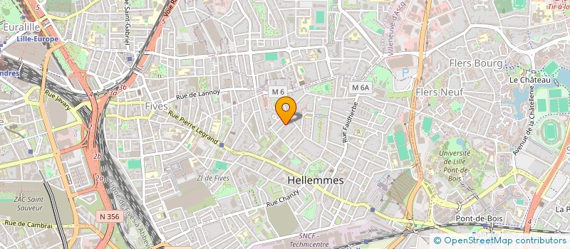 localisation de l'entreprise SCI DU 34 RUE DU DOCTEUR CALMETTE à LILLE