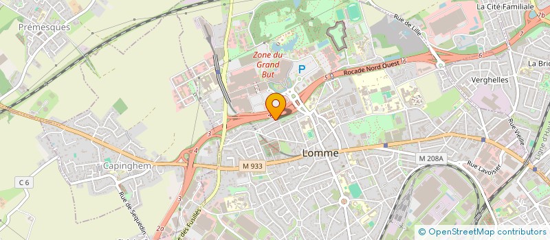 localisation de l'entreprise SCI DU 34 RUE MAXIMILIEN DE ROBESPIERRE à LILLE
