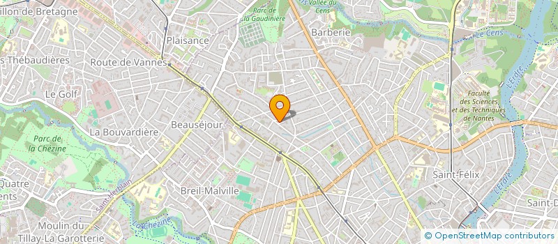 localisation de l'entreprise SCI DU 34 RUE RUSSEIL à NANTES