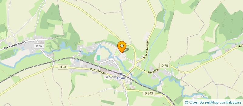 localisation de l'entreprise SCI DU 340 RUE DE MAZINGHEM  ANVIN