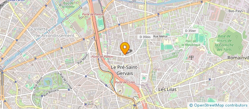 localisation de l'entreprise SCI DU 35 à LE PRE-SAINT-GERVAIS
