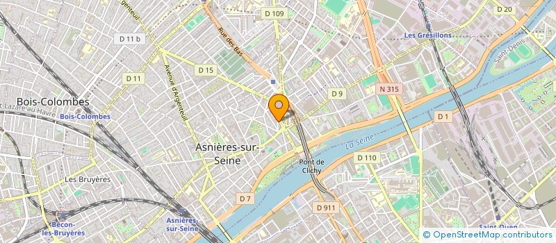 localisation de l'entreprise SCI DU 35 BVD VOLTAIRE 92 ASNIERES à ASNIERES-SUR-SEINE