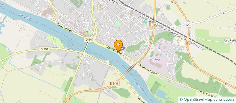localisation de l'entreprise SCI  DU 35 QUAI DE NICE  GIEN