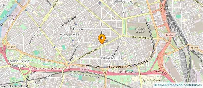 localisation de l'entreprise SCI DU 35 RUE CLAUDE LORRAIN à LILLE