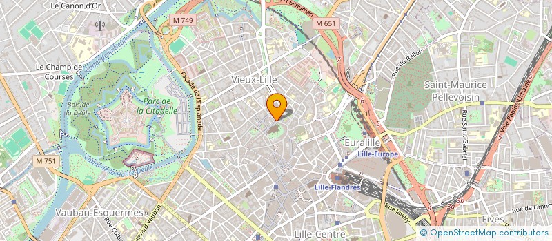 localisation de l'entreprise SCI DU 35 RUE DE LA MONNAIE à LILLE