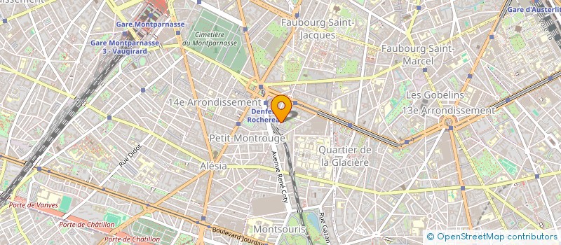 localisation de l'entreprise SCI DU 35 RUE DE LA TOMBE ISSOIRE  PARIS