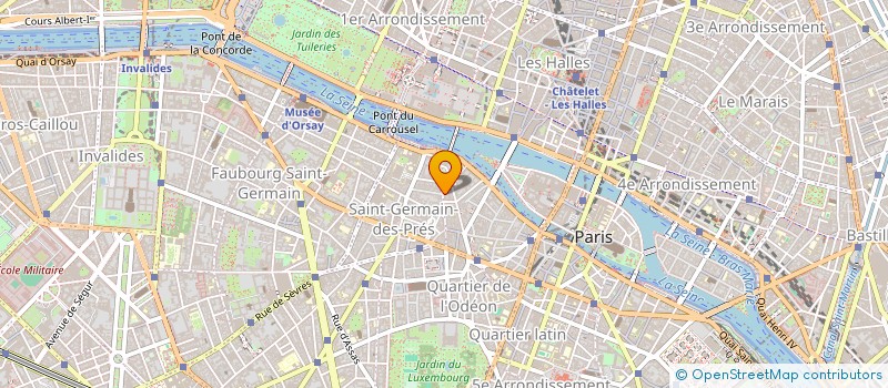 localisation de l'entreprise SCI DU 35 RUE DE SEINE  PARIS