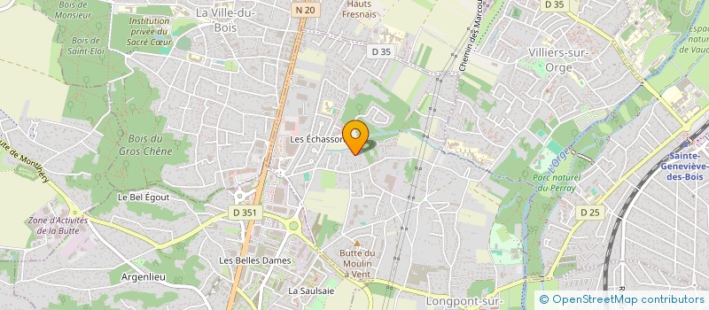 localisation de l'entreprise SCI DU 35 RUE DU DRAGON à LONGPONT-SUR-ORGE