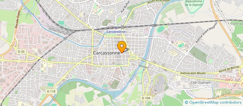 localisation de l'entreprise SCI DU 35 RUE JEAN-BRINGER à CARCASSONNE