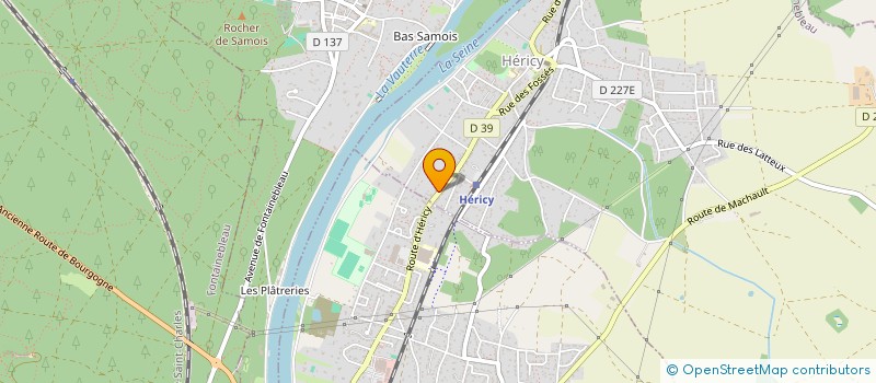 localisation de l'entreprise SCI DU 36 AVENUE DE FONTAINEBLEAU  HERICY