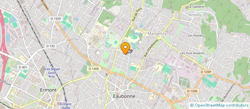 localisation de l'entreprise SCI DU 36 BD MAIRIE à EAUBONNE