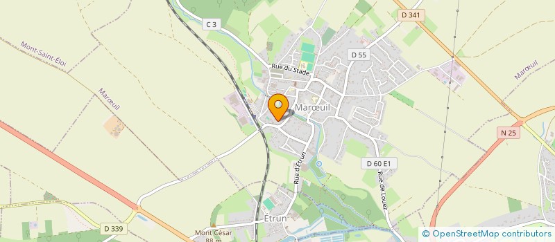 localisation de l'entreprise SCI DU 36 GRAND'PLACE  DUISANS