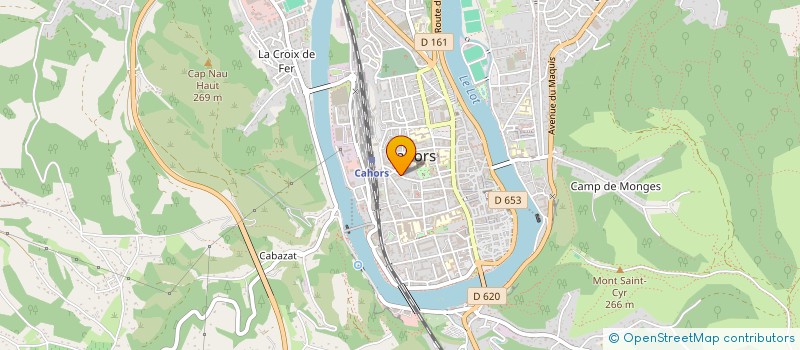 localisation de l'entreprise SCI DU 360 RUE JOACHIM MURAT  CAHORS