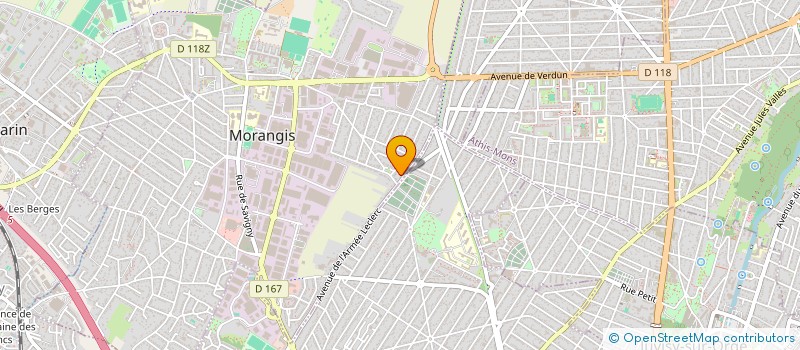 localisation de l'entreprise SCI DU 37 AV DU GENERAL LECLERC  MORANGIS