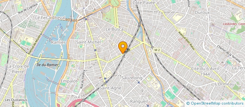 localisation de l'entreprise SCI DU 37 AVENUE CRAMPEL à TOULOUSE