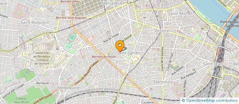 localisation de l'entreprise SCI DU 37 DE LA RUE DES TREUILS  BORDEAUX