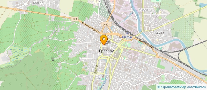 localisation de l'entreprise SCI DU 37 RUE DE LA FAUVETTE à EPERNAY