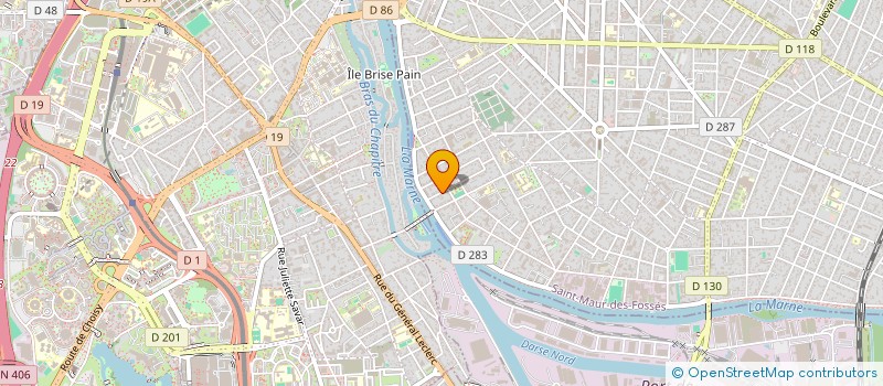 localisation de l'entreprise SCI DU 37 RUE DES COTEAUX à SAINT-MAUR-DES-FOSSES