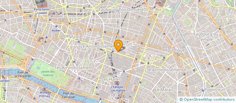 localisation de l'entreprise SCI DU 37 RUE DES PETITS CARREAUX  PARIS