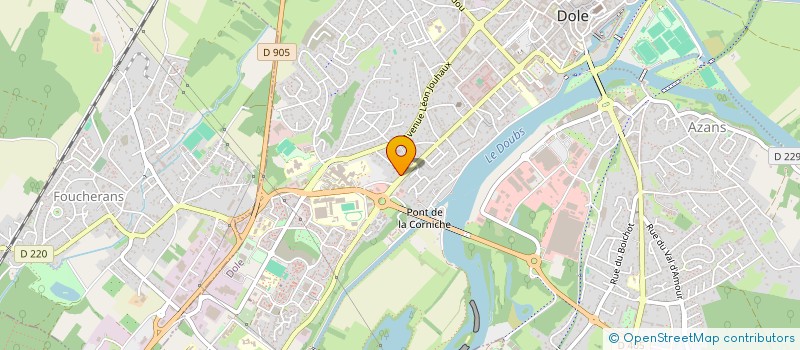 localisation de l'entreprise SCI DU 37 RUE PASTEUR à DOLE