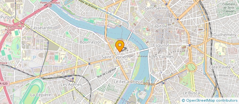 localisation de l'entreprise SCI DU 37 RUE RECLUSANE à TOULOUSE