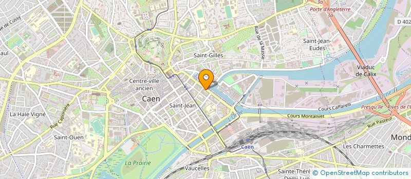localisation de l'entreprise SCI DU 38 QUAI VENDEUVRE à CAEN