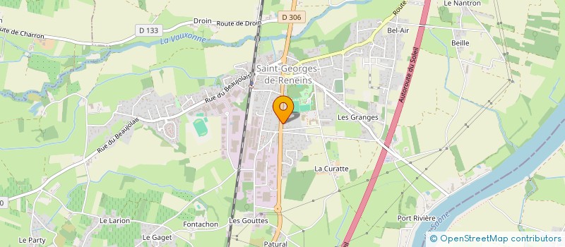 localisation de l'entreprise SCI DU 39 AVENUE LEON FOILLARD  SAINT-GEORGES-DE-RENEINS