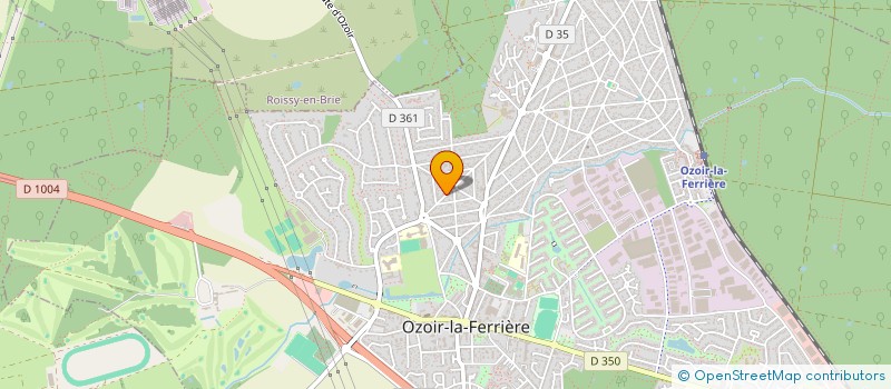 localisation de l'entreprise SCI DU 39 RUE ALBERT LEPETIT  OZOIR-LA-FERRIERE