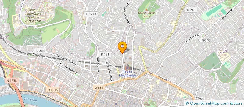 localisation de l'entreprise SCI DU 39 RUE MALATIRE  ROUEN