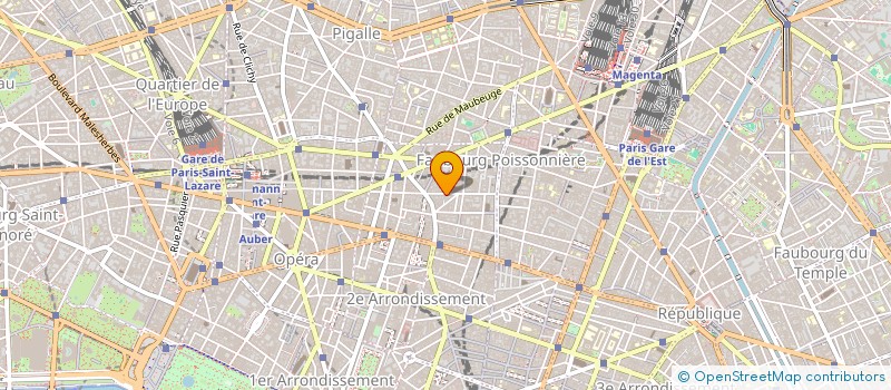 localisation de l'entreprise SCI DU 39 RUE RICHER à PARIS