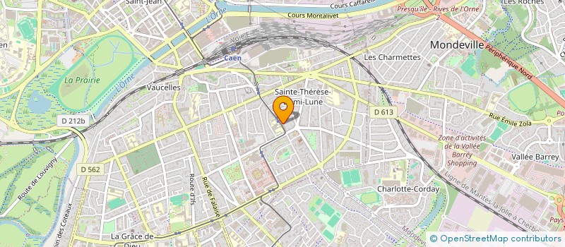 localisation de l'entreprise SCI DU 39 RUE VICTOR LEPINE à CAEN