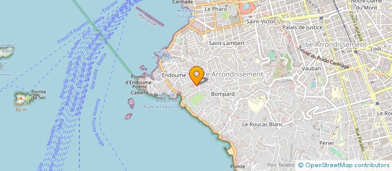 localisation de l'entreprise SCI DU 397 RUE PARADIS à MARSEILLE