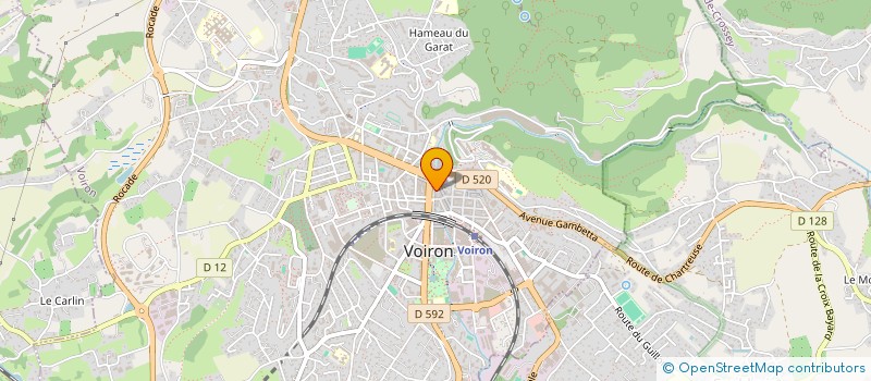 localisation de l'entreprise SCI DU 3EME ETAGE à VOIRON