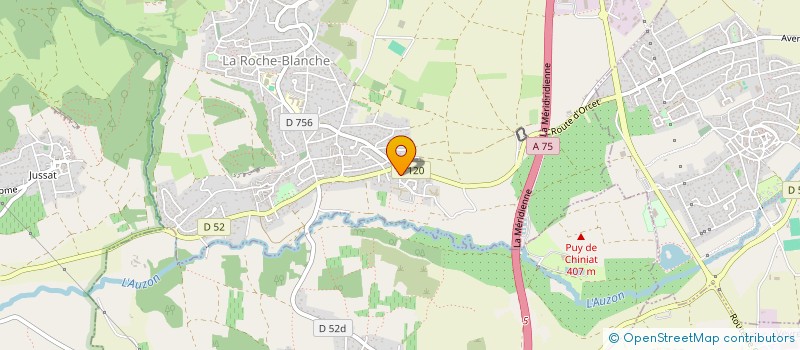 localisation de l'entreprise SCI DU 3EME SIECLE  LA ROCHE-BLANCHE