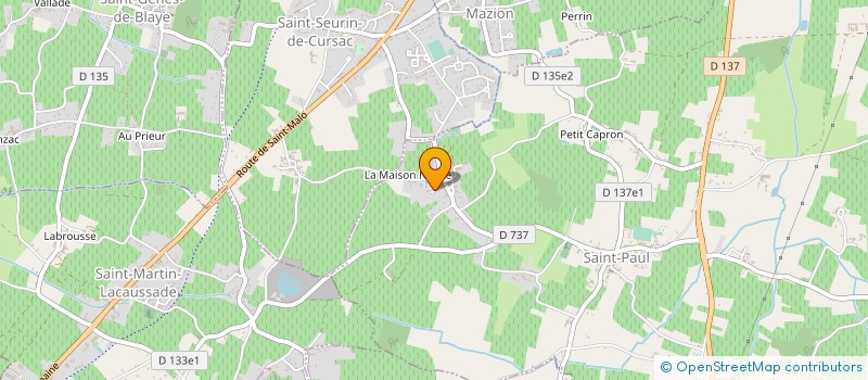 localisation de l'entreprise SCI DU 4-6 COURS SADI-CARNOT à SAINT-PAUL