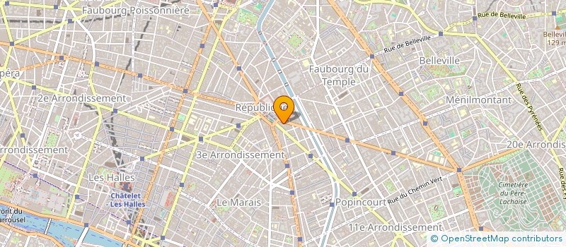 localisation de l'entreprise SCI DU 4 AV REPUBLIQUE  PARIS