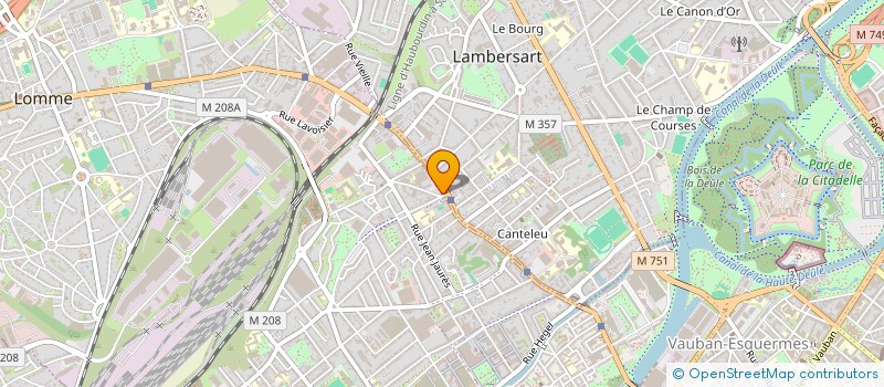 localisation de l'entreprise SCI DU 4 AVENUE DE LA REPUNBLIQUE à LILLE