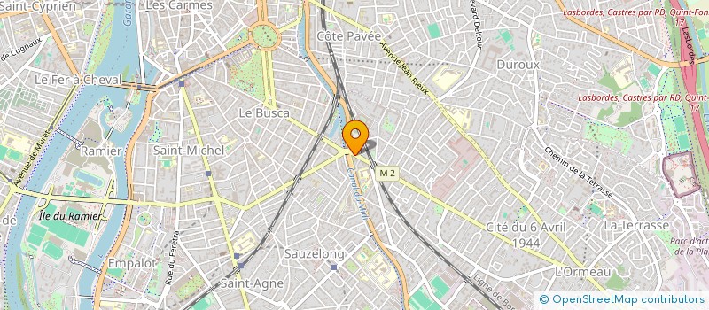 localisation de l'entreprise SCI DU 4 AVENUE SAINT-EXUPERY à TOULOUSE