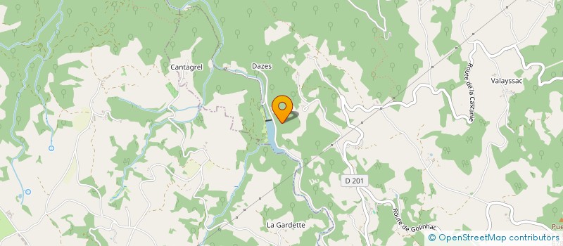 localisation de l'entreprise SCI DU 4 BD PROSPER GERVAIS  ESPEYRAC