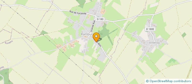 localisation de l'entreprise SCI DU 4 BIS RUE DU BOIS  RAMBURES