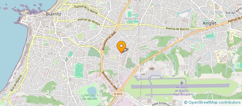 localisation de l'entreprise SCI DU 4 DECEMBRE à BIARRITZ