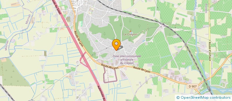 localisation de l'entreprise SCI DU 4 JUILLET 2020  PIOLENC