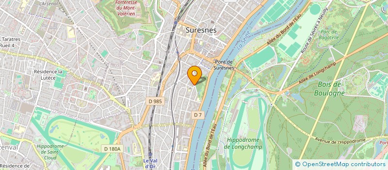 localisation de l'entreprise SCI DU 4 PITOIS A PUTEAUX à SURESNES