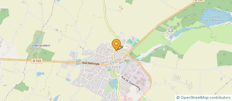 localisation de l'entreprise SCI DU 4 RESIDENCE MARION  SAINT-GEORGES-SUR-LOIRE