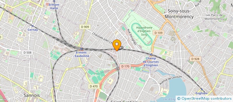 localisation de l'entreprise SCI DU 4 ROUTE DE SAINT GRATIEN à EAUBONNE